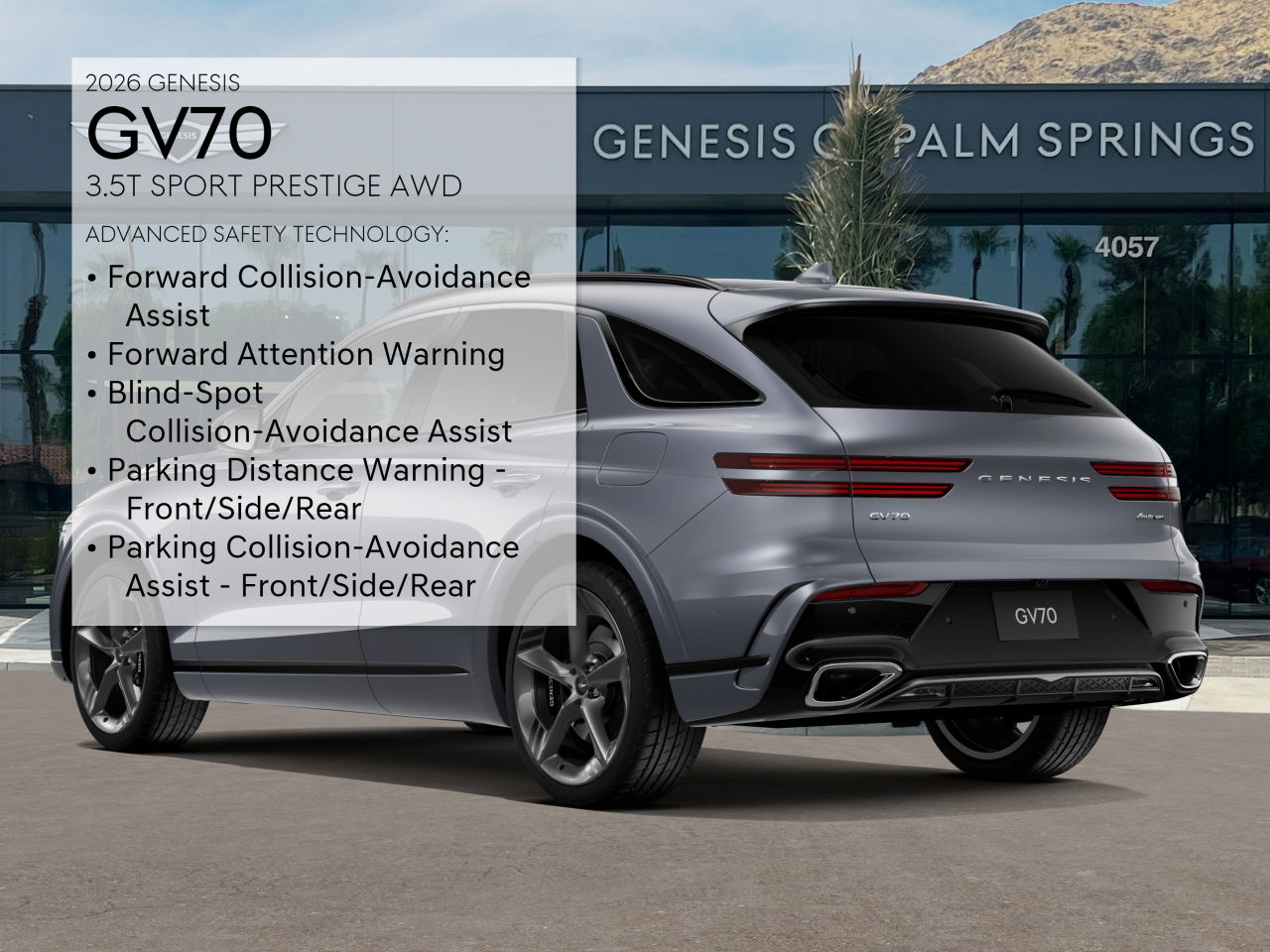 2026 Genesis GV70 3.5T Sport Prestige photo 5