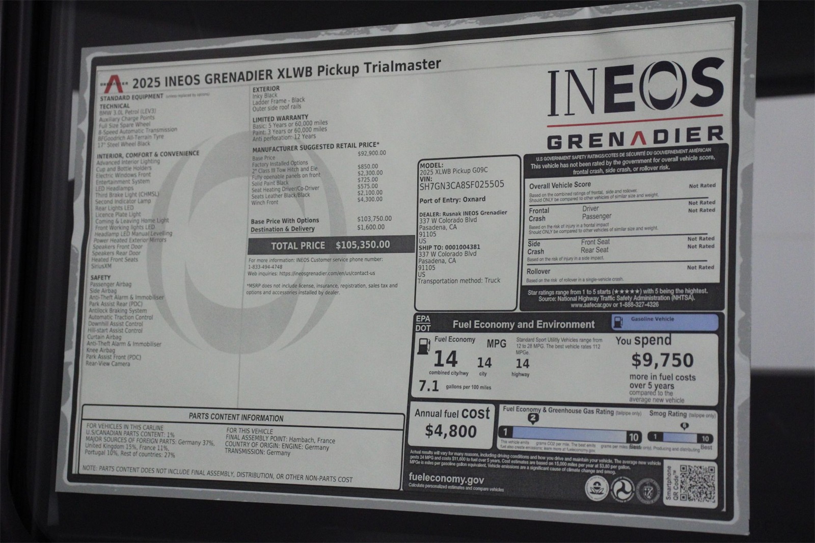 2025 Ineos Grenadier photo 17