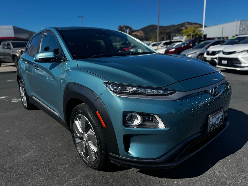 Used 2020 Hyundai Kona EV Limited with VIN KM8K33AG2LU058357 for sale in San Rafael, CA