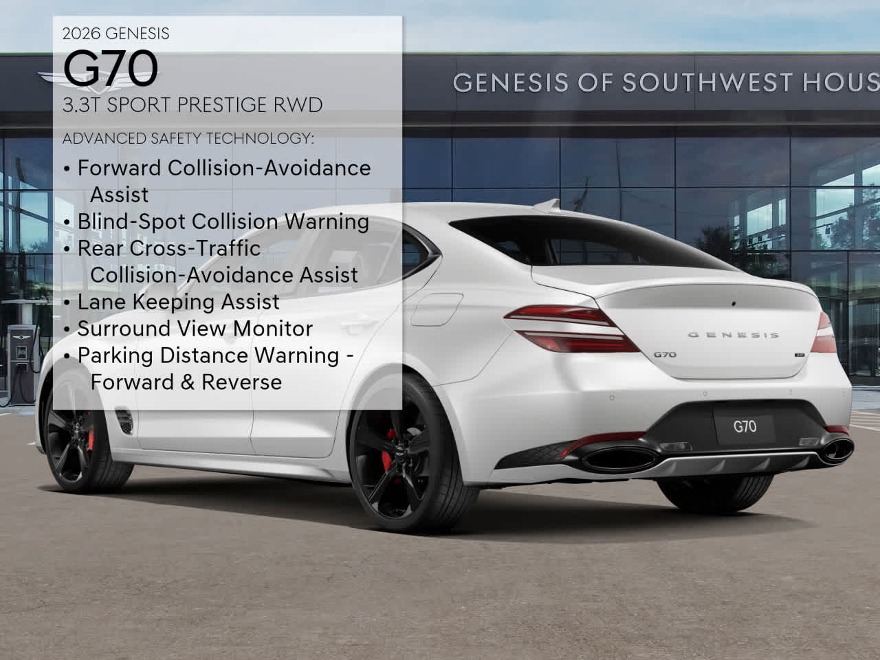 2026 Genesis G70 3.3T Sport Prestige photo 6