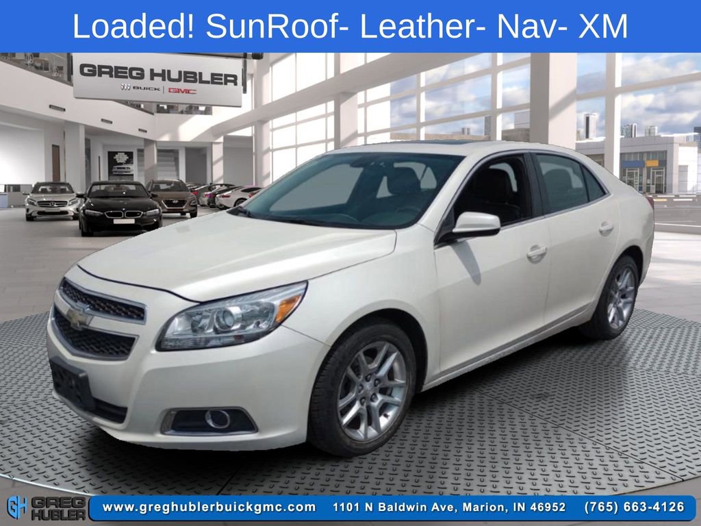 Used 2013 Chevrolet Malibu 2SA with VIN 1G11F5RR8DF107603 for sale in Marion, IN