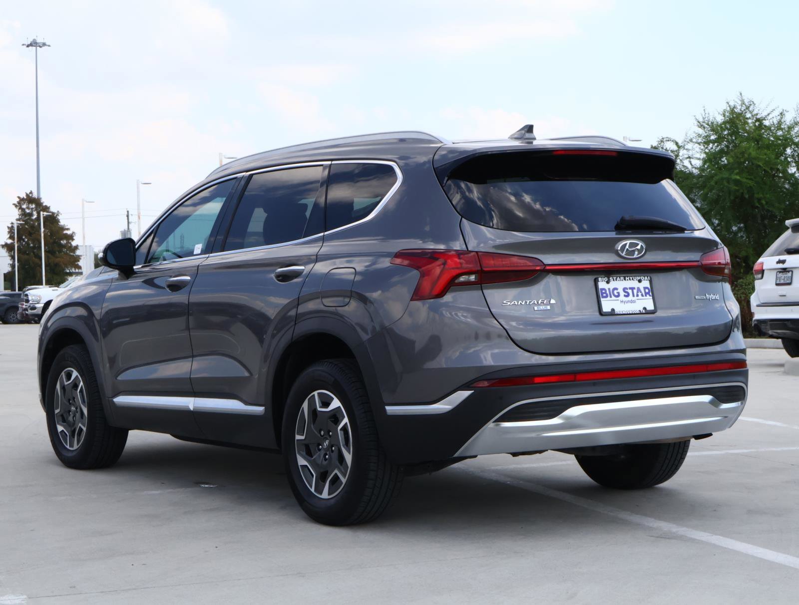 2021 Hyundai Santa Fe Blue photo 2