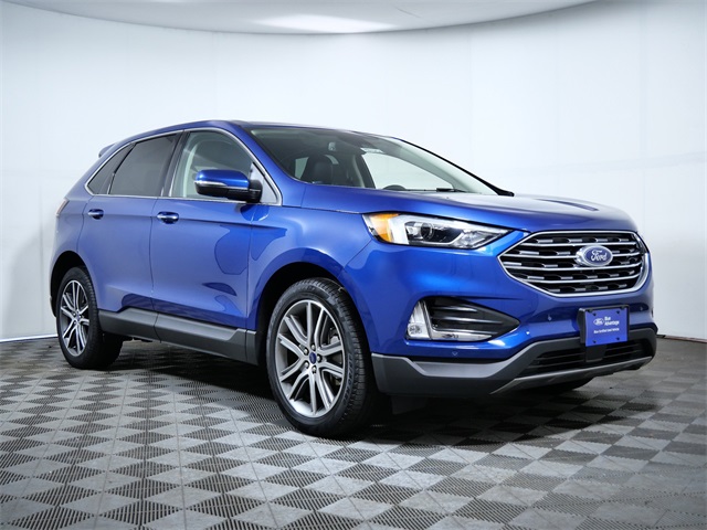 Certified 2022 Ford Edge Titanium with VIN 2FMPK4K93NBA84201 for sale in Apple Valley, Minnesota