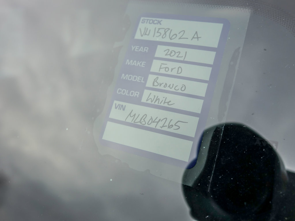 2021 FORD BRONCO - Image 4