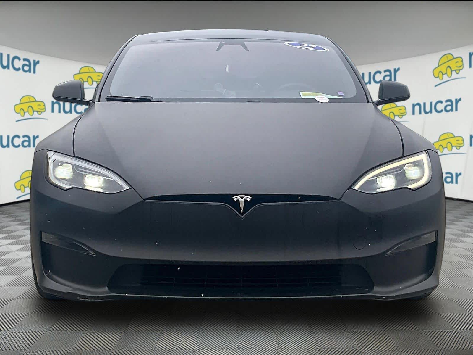 Used 2022 Tesla Model S Base with VIN 5YJSA1E56NF490761 for sale in Norwood, MA