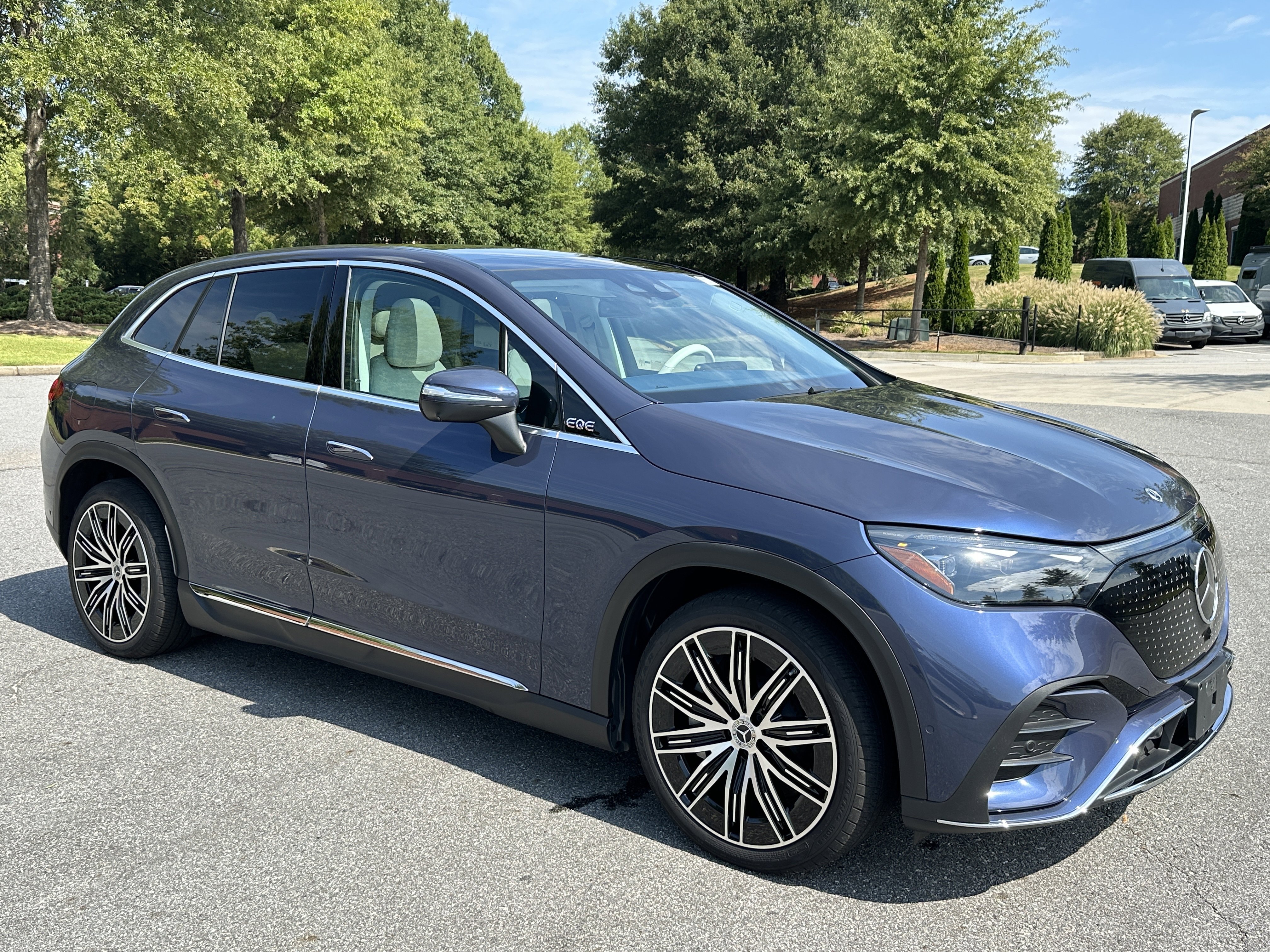 Certified 2024 Mercedes-Benz EQE SUV Base with VIN 4JGGM1CB4RA054278 for sale in Alpharetta, GA