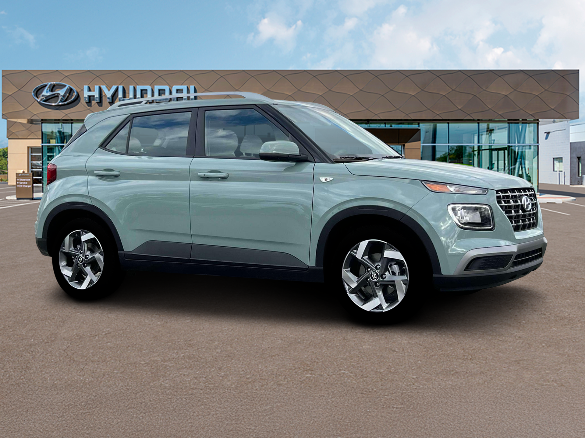 New 2025 Green Hyundai SEL image 10