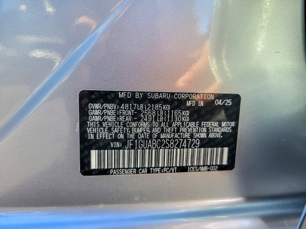 2025 SUBARU IMPREZA - Image 20