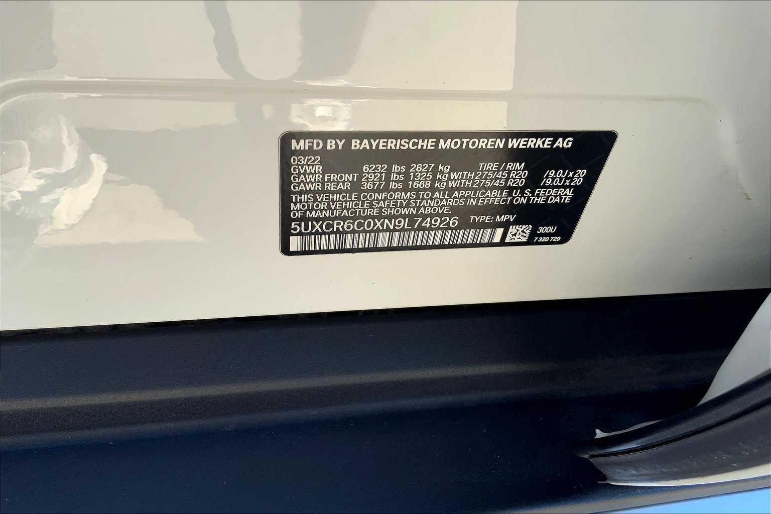 2022 Bmw X5 xDrive40i photo 34