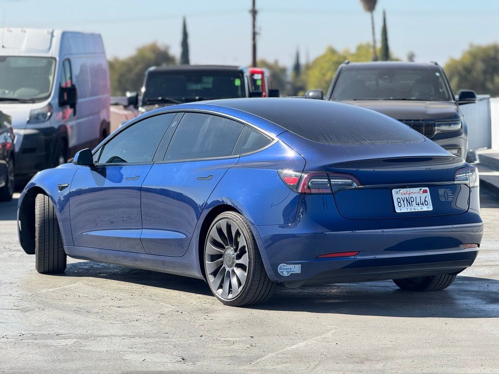 Used 2021 Tesla Model 3 Base with VIN 5YJ3E1EA0MF077223 for sale in Claremont, CA