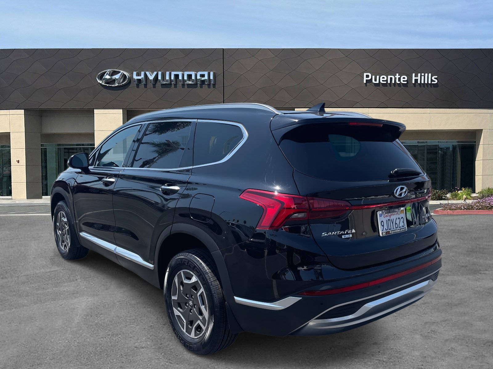 2023 Hyundai Santa Fe Blue photo 4