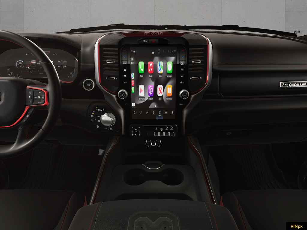 New 2026 Granite Crystal Metallic Clear-Coat Exterior Paint RAM Rebel image 17