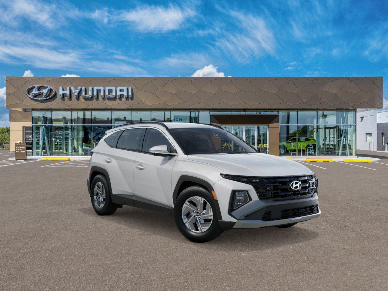 2025 Hyundai Tucson Hybrid Blue photo 2