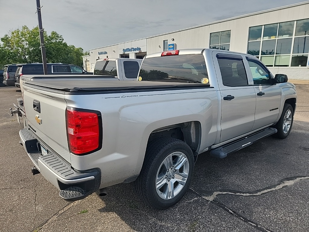 Used 2018 Chevrolet Silverado 1500 Custom with VIN 3GCPCPEC5JG202850 for sale in Northfield, Minnesota
