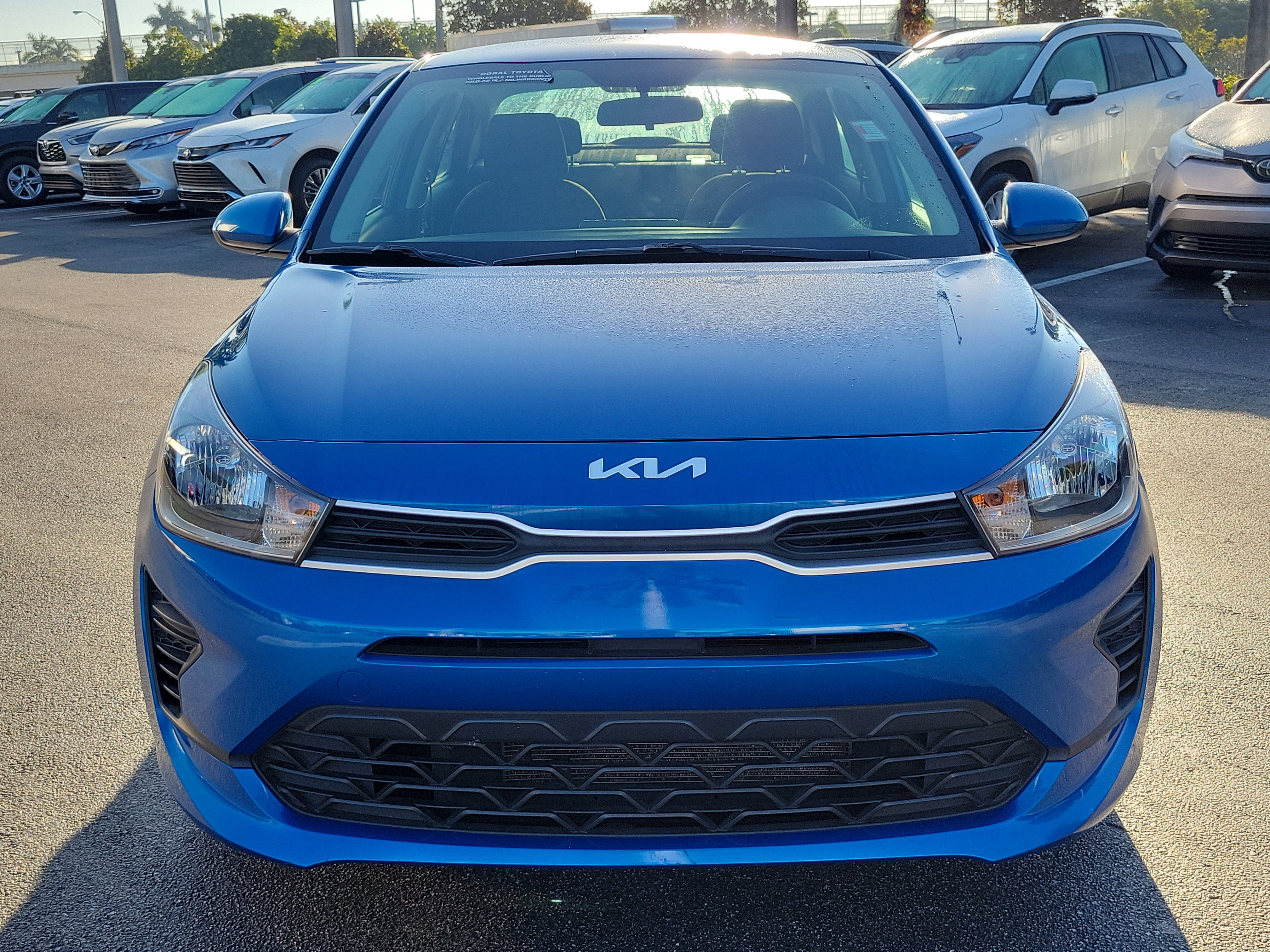 Used 2022 Kia Rio S with VIN 3KPA24AD7NE438357 for sale in Doral, FL