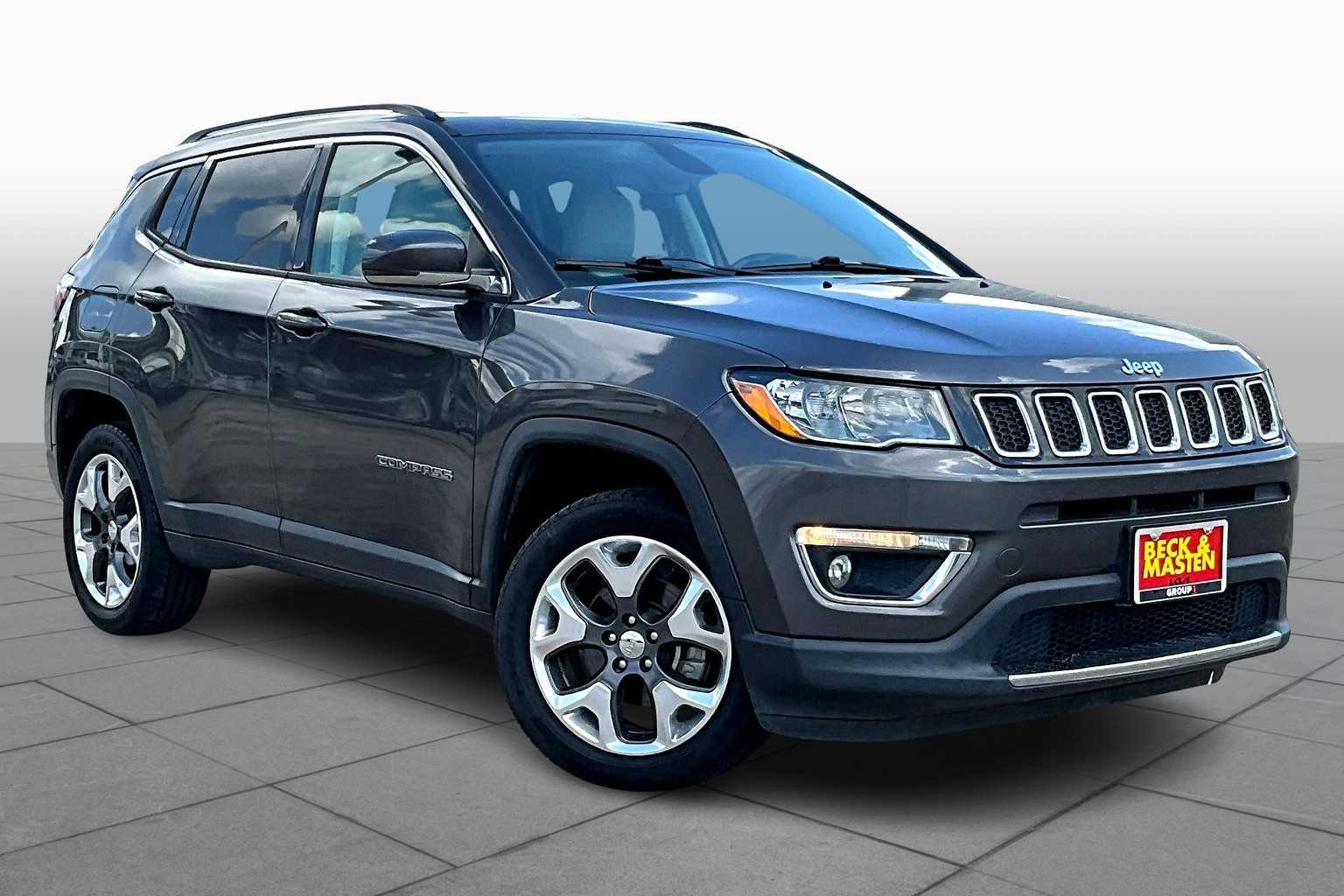 Used 2020 Jeep Compass Limited with VIN 3C4NJDCB8LT185462 for sale in Tomball, TX