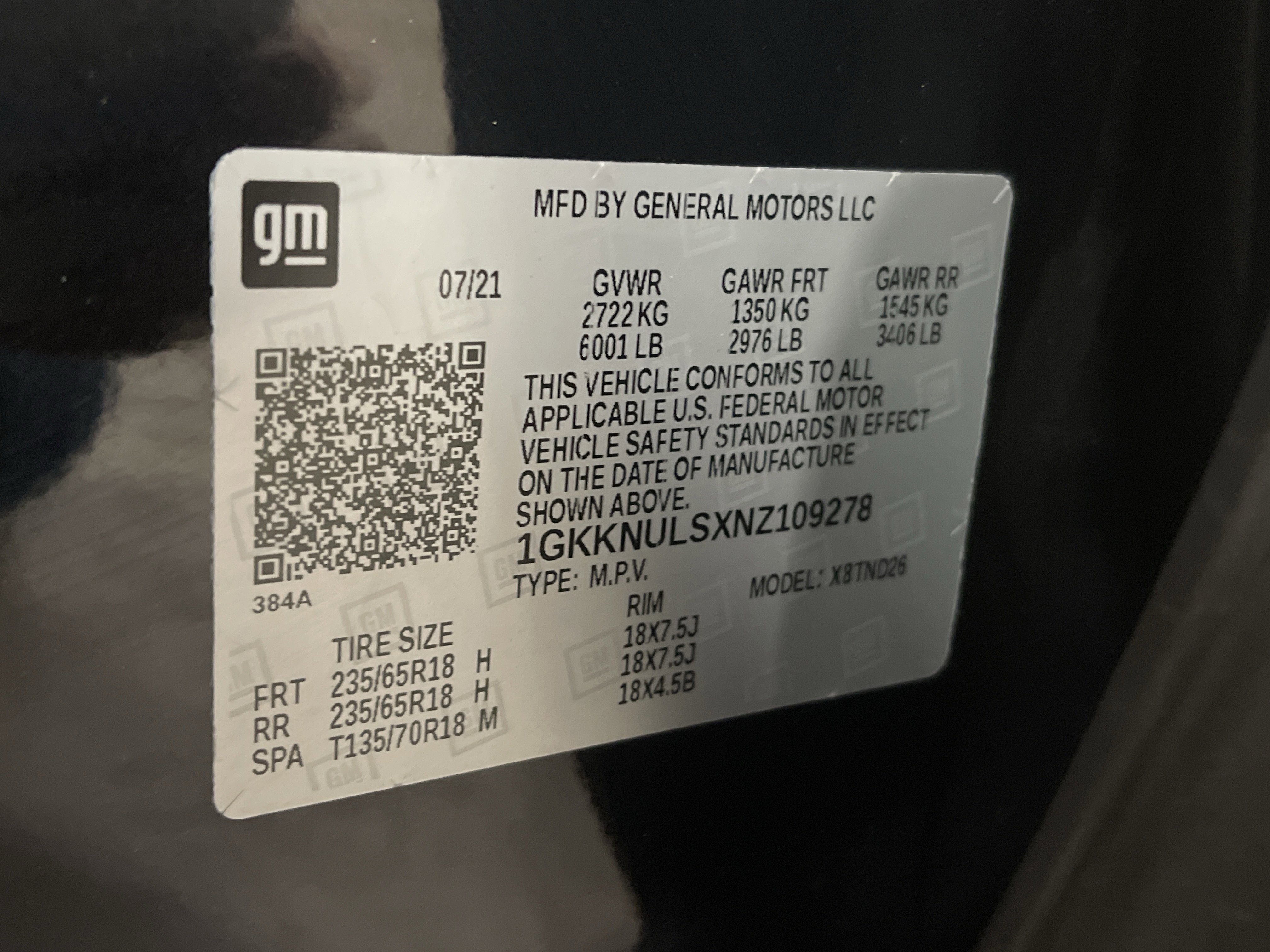 2022 Gmc Acadia SLT photo 4