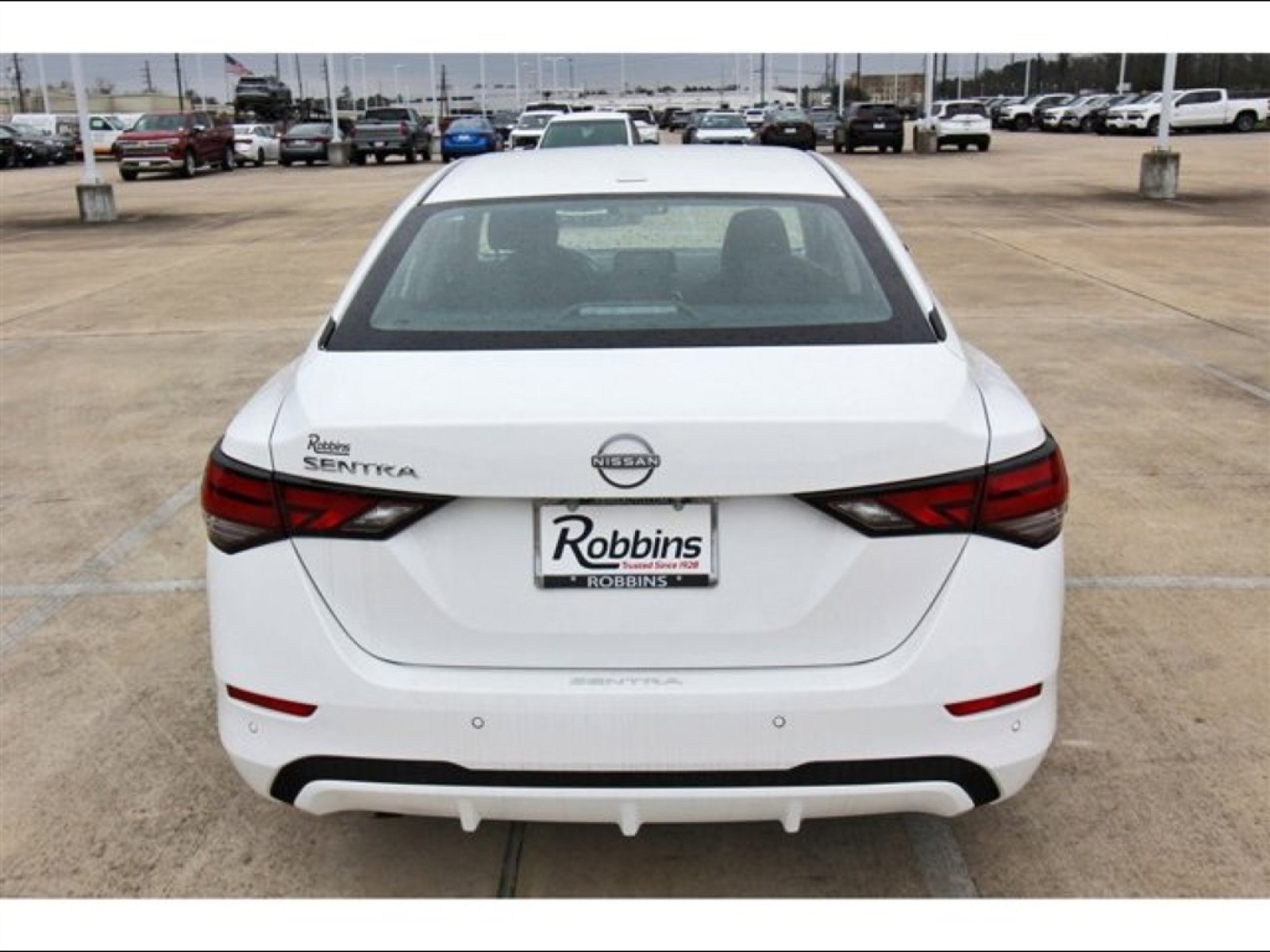 2025 Nissan Sentra SV White at Robbins Nissan