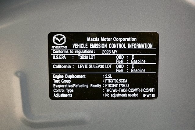 Used 2023 Gray Mazda 2.5 S Carbon Edition image 34