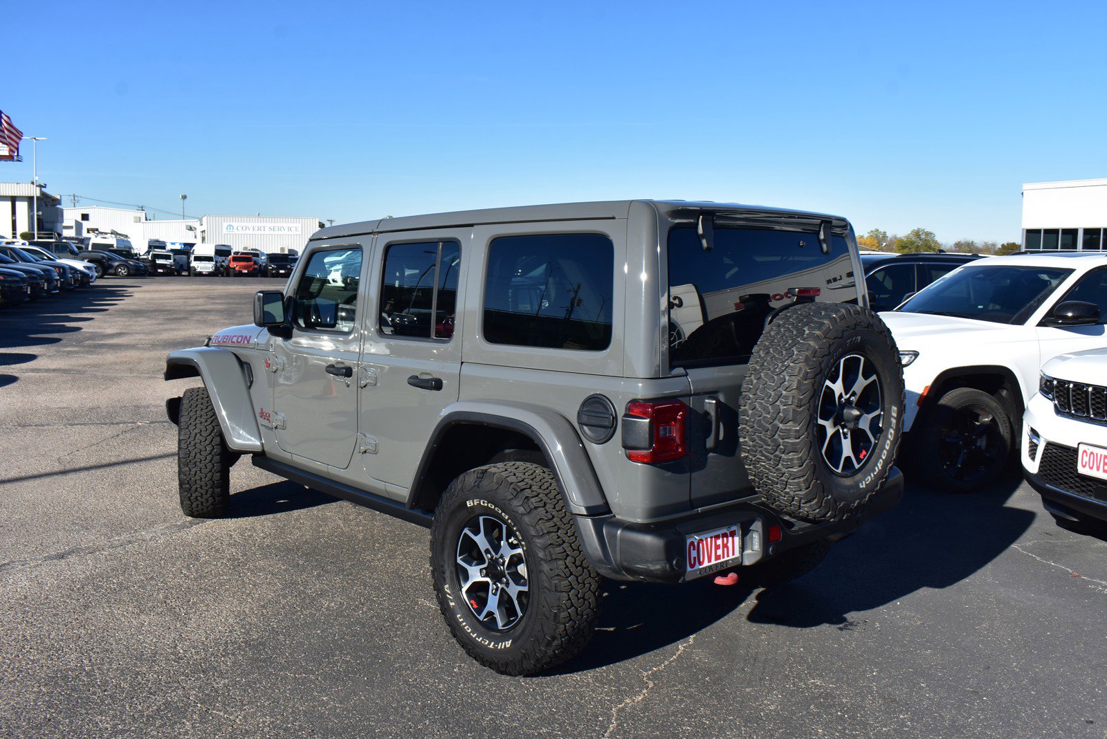 Pre-Owned 2021 Jeep Wrangler Unlimited Unlimited Rubicon 4 Door SUV in Hutto #CM4329 | Covert