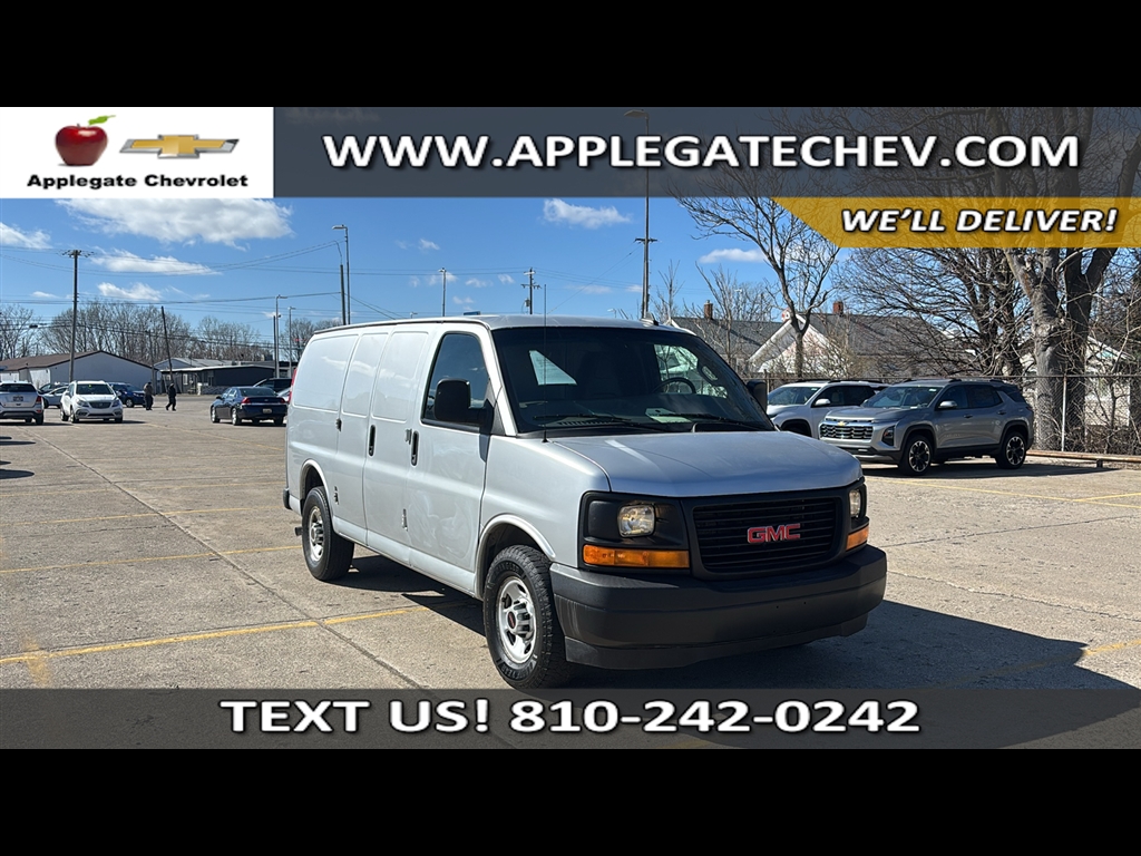 2017 GMC Savana Cargo Work Van
