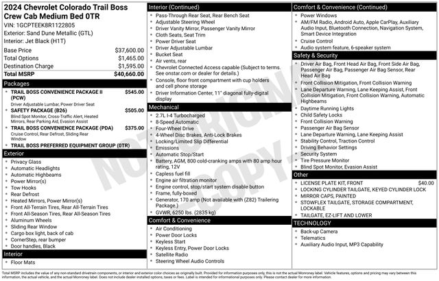2024 Chevrolet Colorado Trail Boss's photo