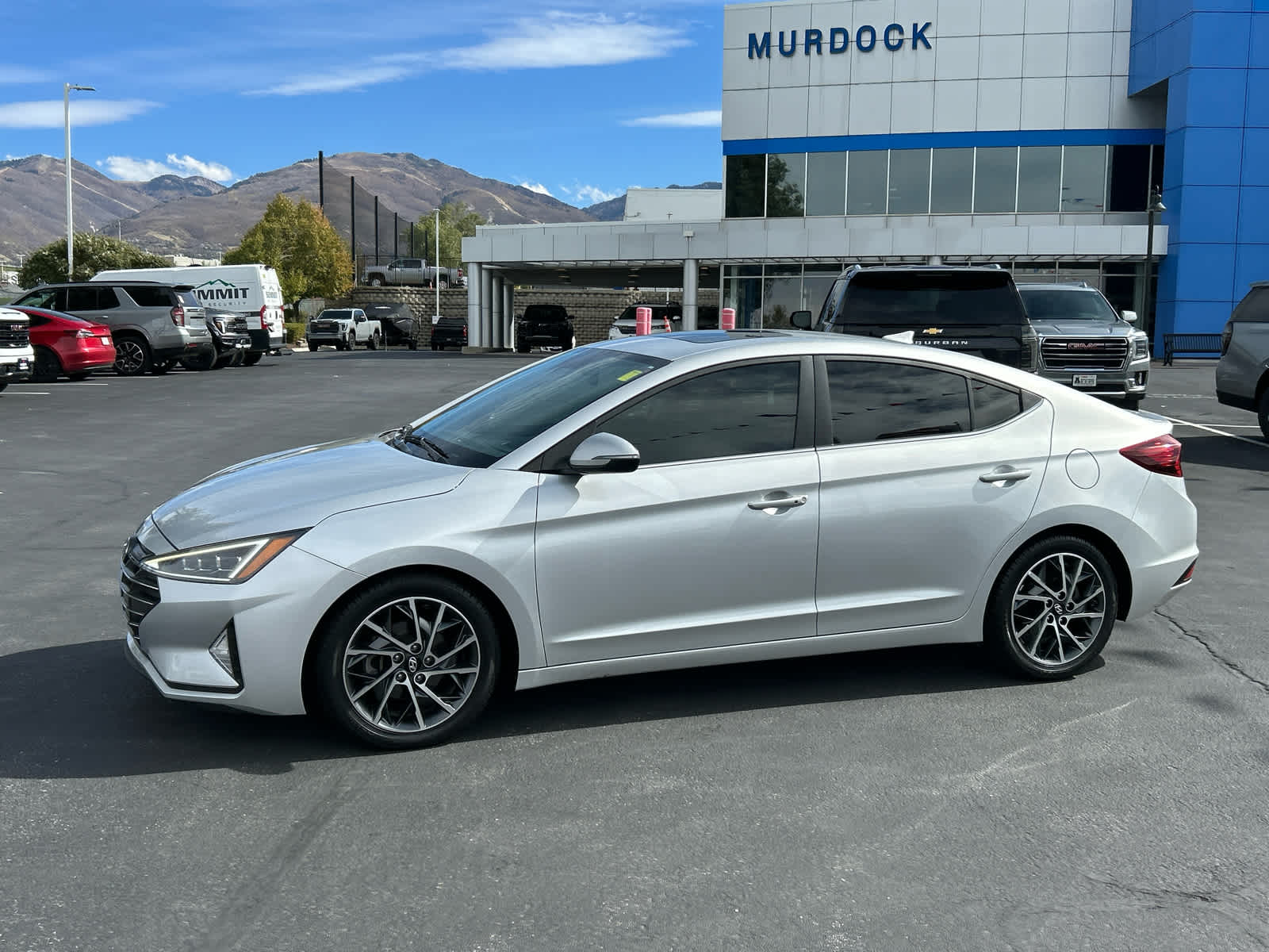 Used 2019 Hyundai Elantra Limited with VIN 5NPD84LF0KH404472 for sale in Woods Cross, UT