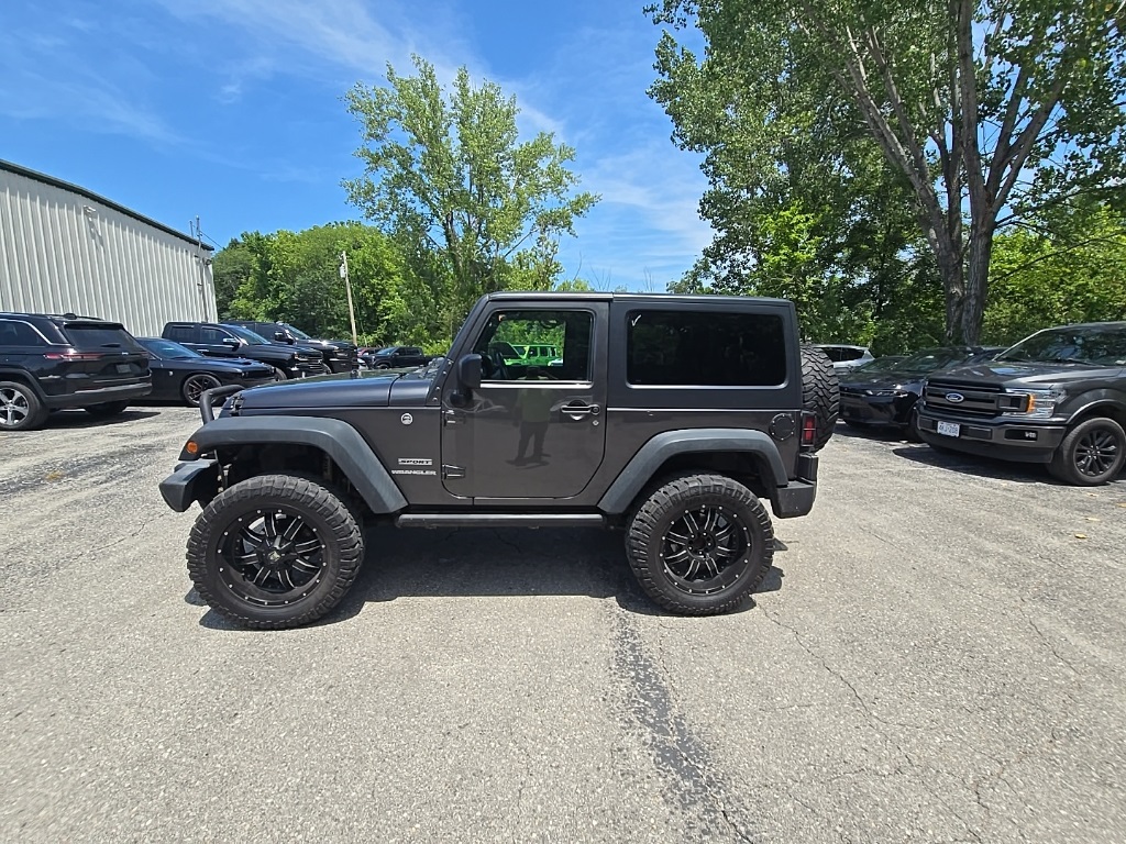 Used 2017 Jeep Wrangler Sport S with VIN 1C4AJWAG4HL671049 for sale in Kansas City