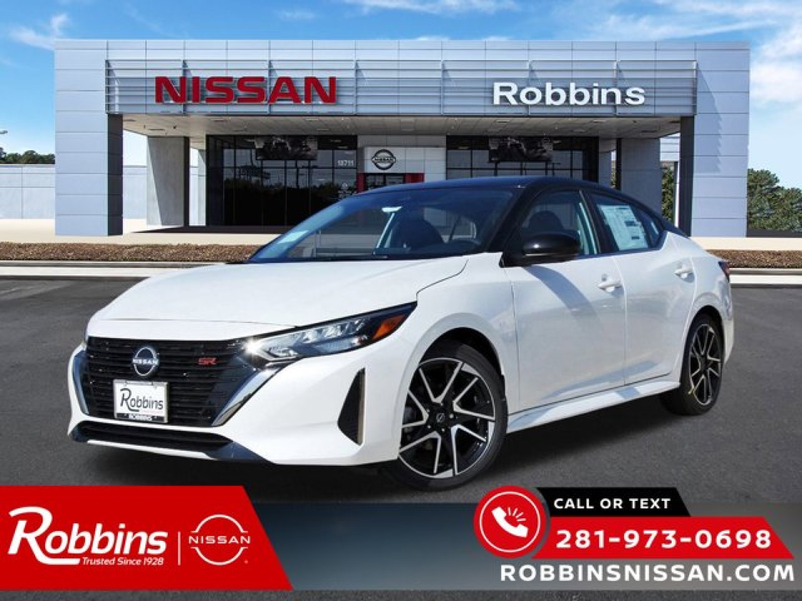 2025 Nissan Sentra SR White at Robbins Nissan