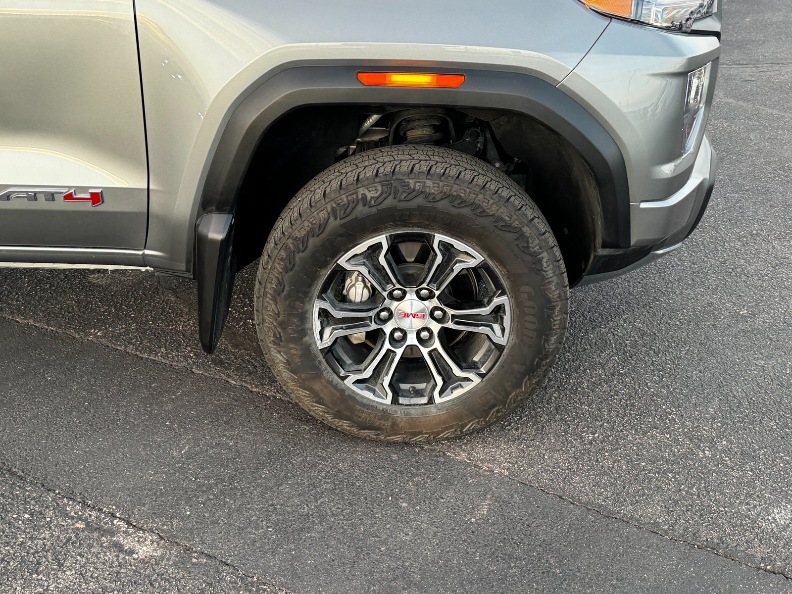 Used 2025 GMC Canyon AT4 with VIN 1GTP2DEK3S1114873 for sale in Luverne, Minnesota