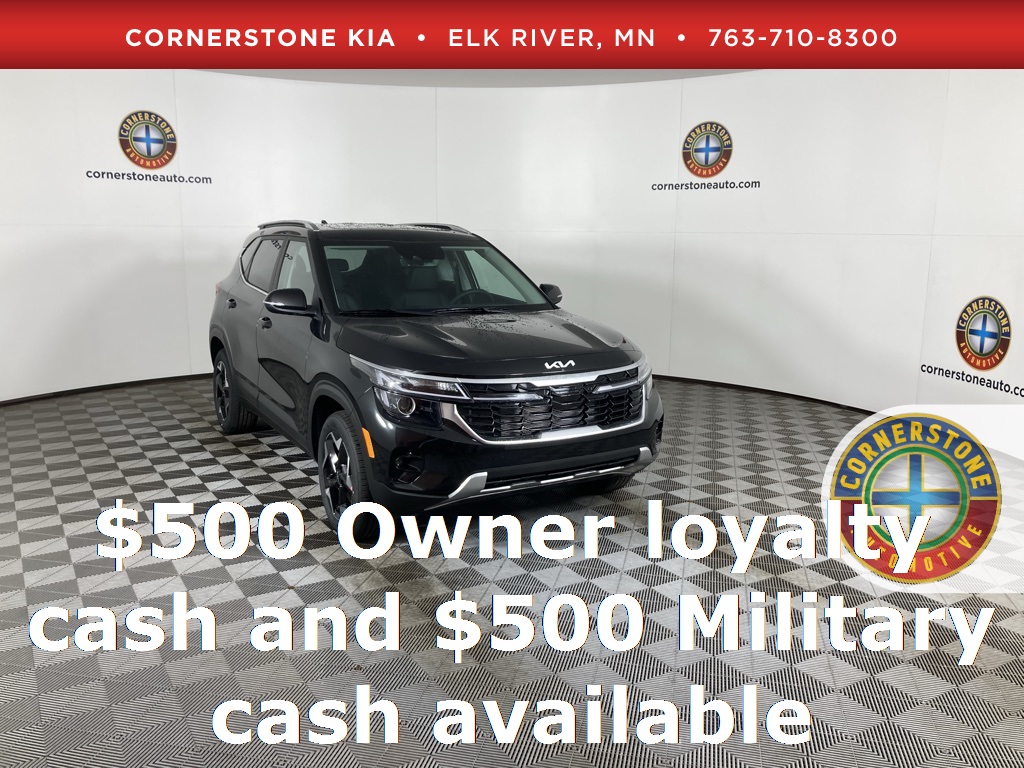New 2024 Kia Seltos EX 4D Sport Utility in Elk River K47337