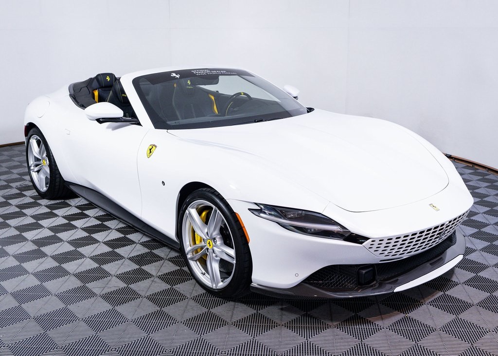 Certified Used 2025 White Ferrari Base image 16