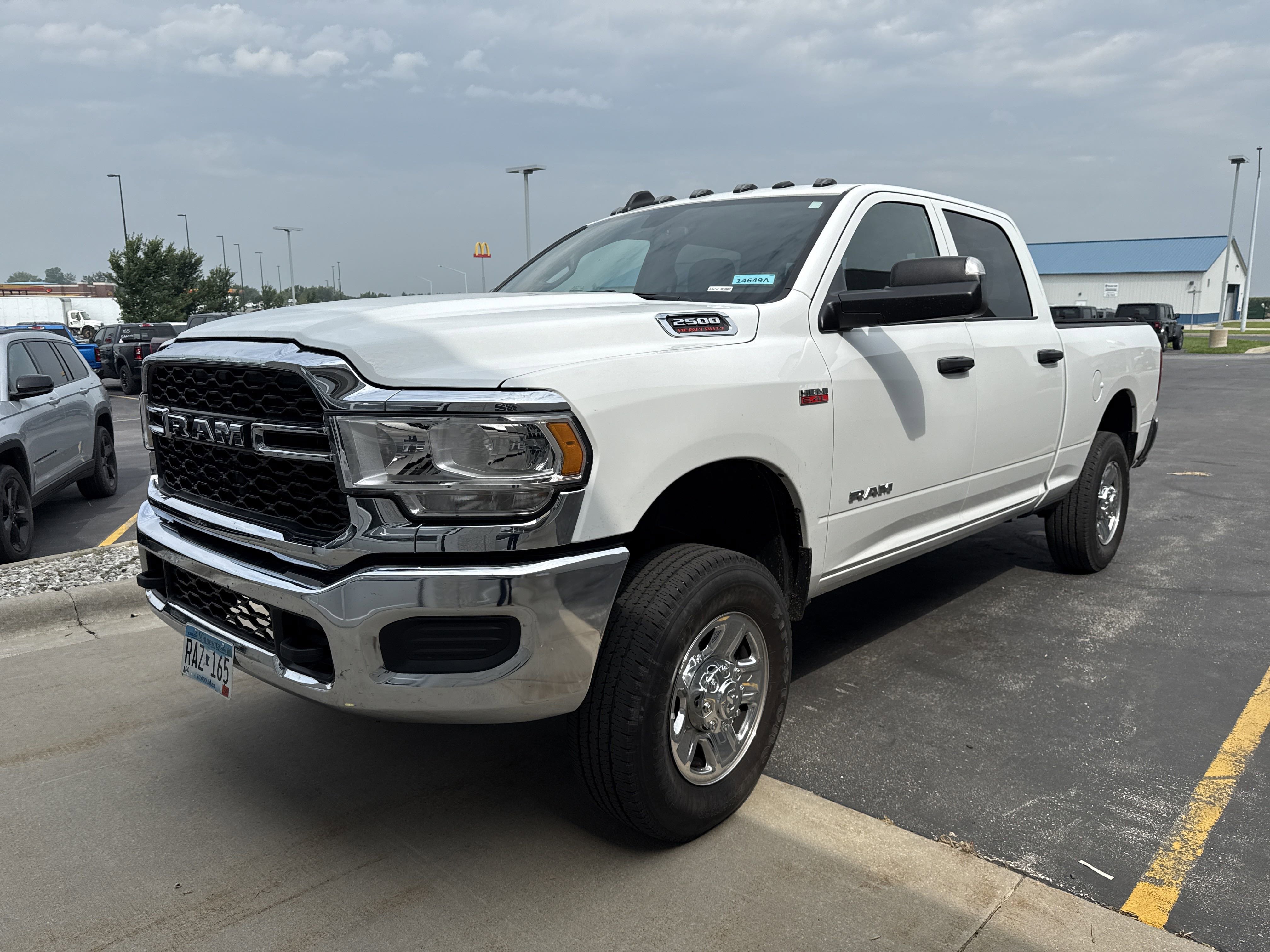Used 2022 RAM Ram 2500 Pickup Tradesman with VIN 3C6UR5CJ8NG393104 for sale in Saint Charles, Minnesota
