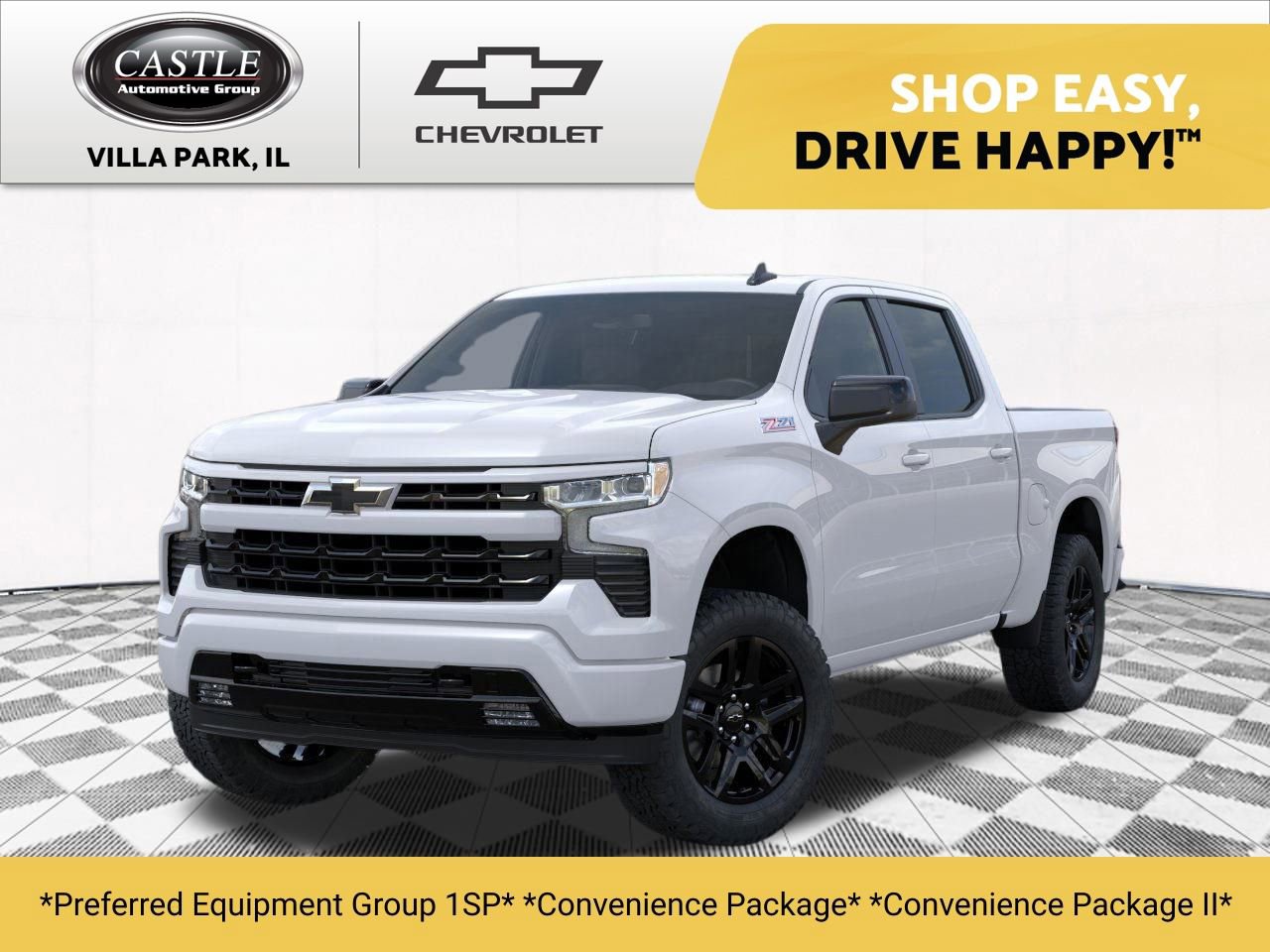 New 2025 Summit White Chevrolet RST image 1