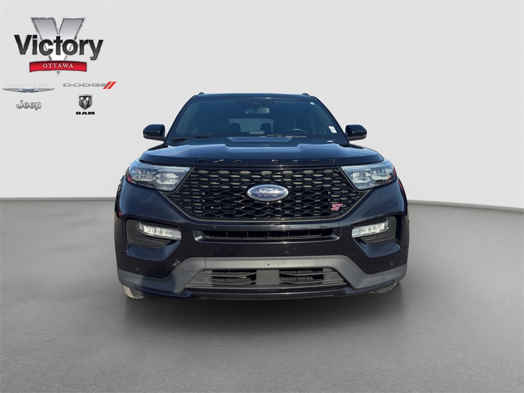 Used 2021 Ford Explorer ST with VIN 1FM5K8GC3MGA82667 for sale in Kansas City