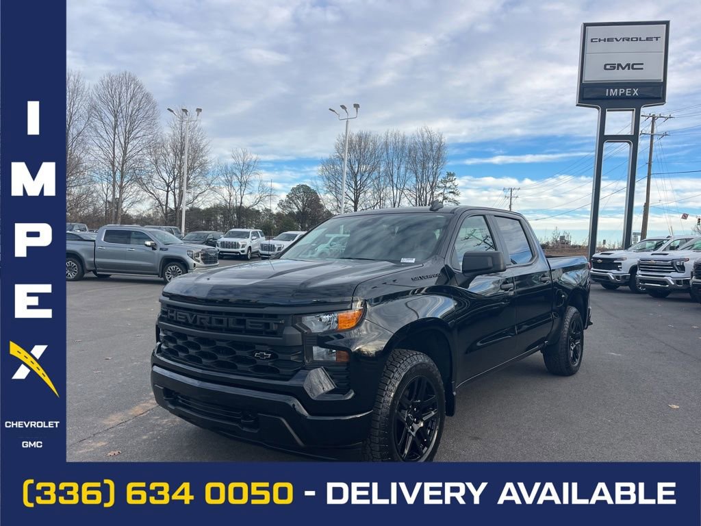 2024 Chevrolet Silverado 1500 Custom Crew Cab 4WD