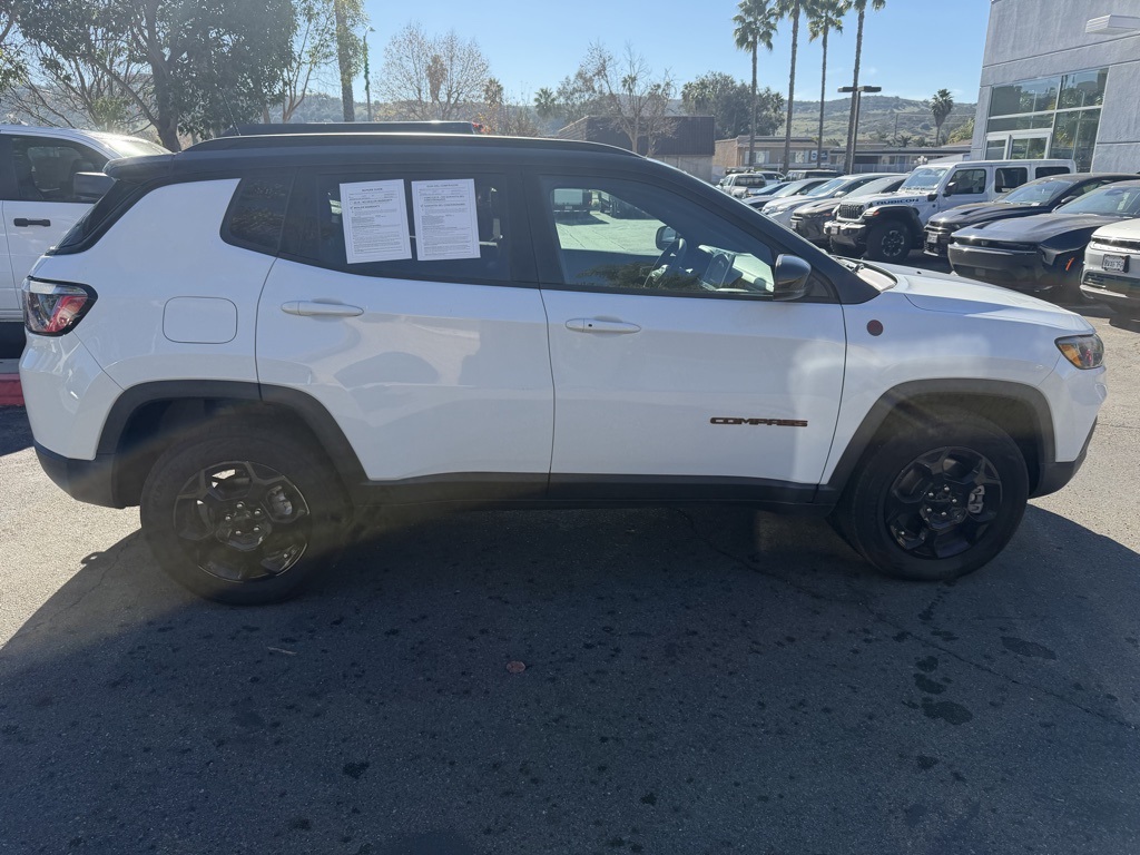 Certified Used 2023 White Jeep Trailhawk image 7