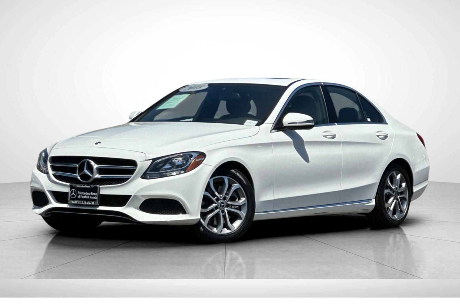 Used 2018 Mercedes-Benz C-Class Sedan C300 with VIN 55SWF4JB4JU252870 for sale in Lake Forest, CA