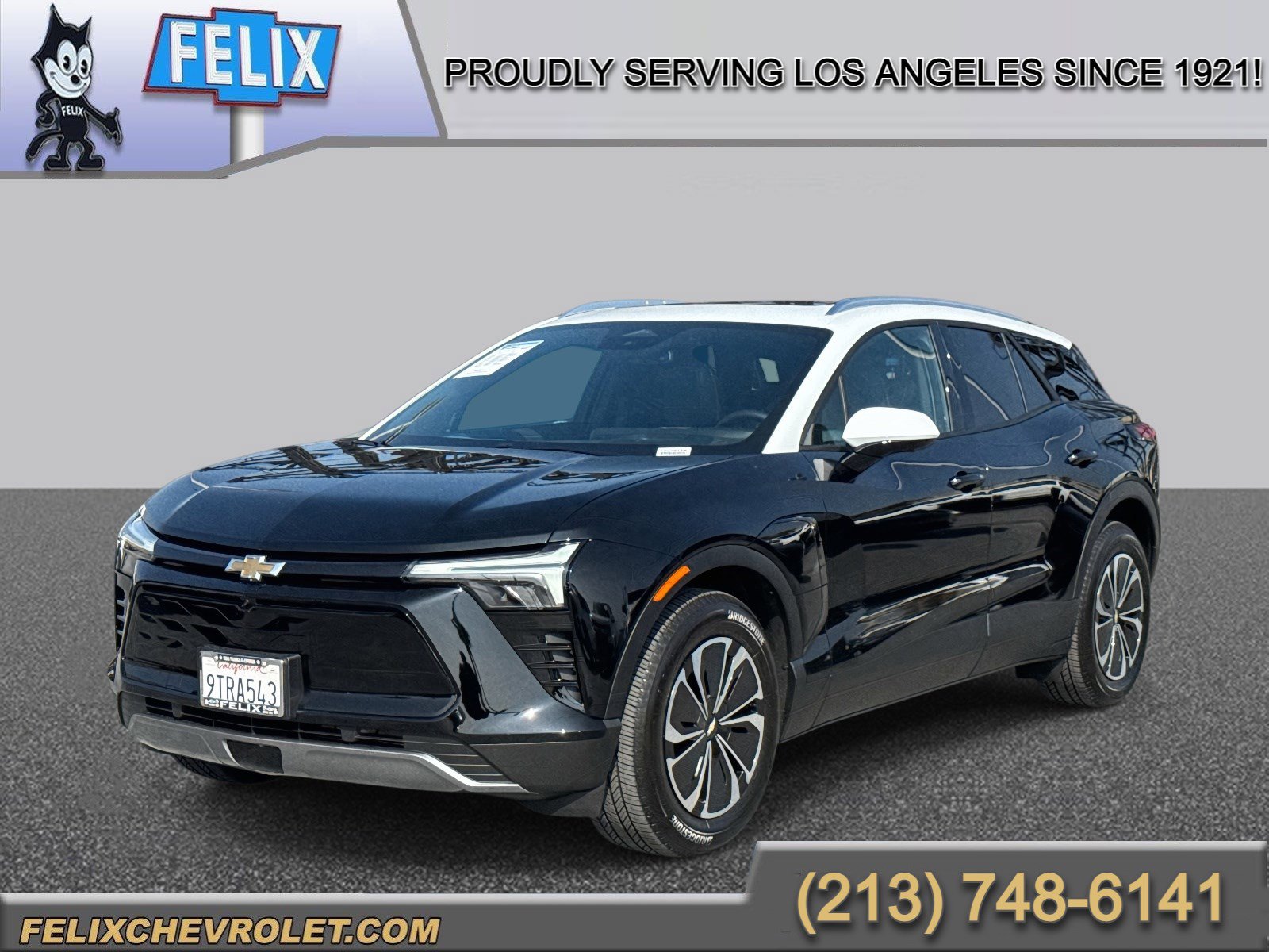 Used 2025 Black Chevrolet AWD LT image 1