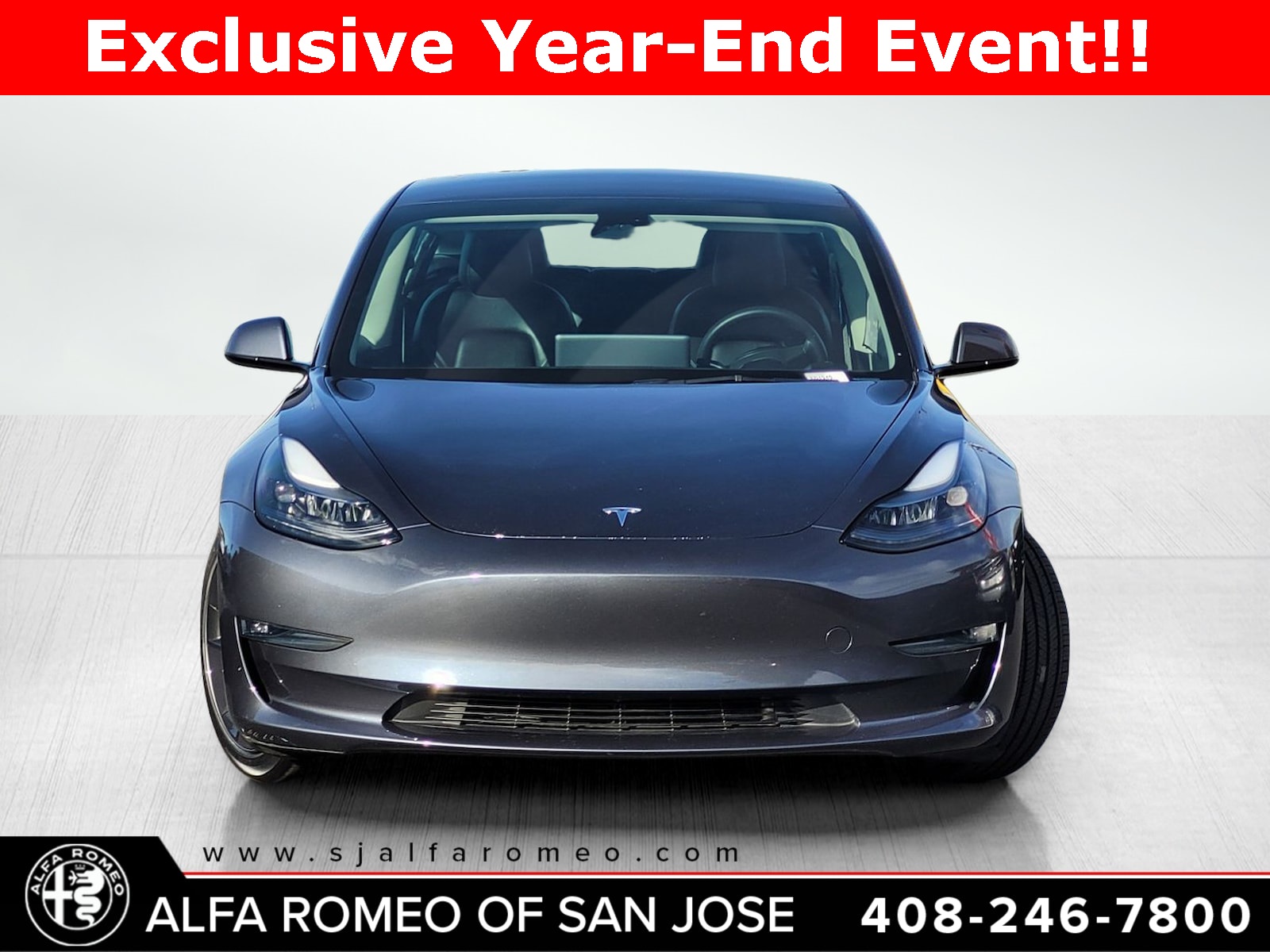 Used 2023 Tesla Model 3 Base with VIN 5YJ3E1EA0PF432718 for sale in San Jose, CA