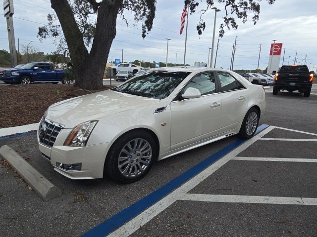 Used 2012 Cadillac CTS Sport Sedan Premium Collection with VIN 1G6DP5E32C0131810 for sale in Brooksville, FL
