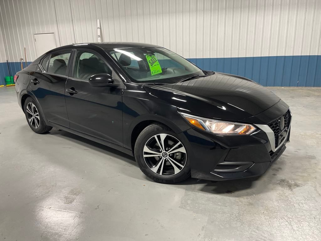 Used 2022 Nissan Sentra SV with VIN 3N1AB8CV3NY290092 for sale in Center Point, IA