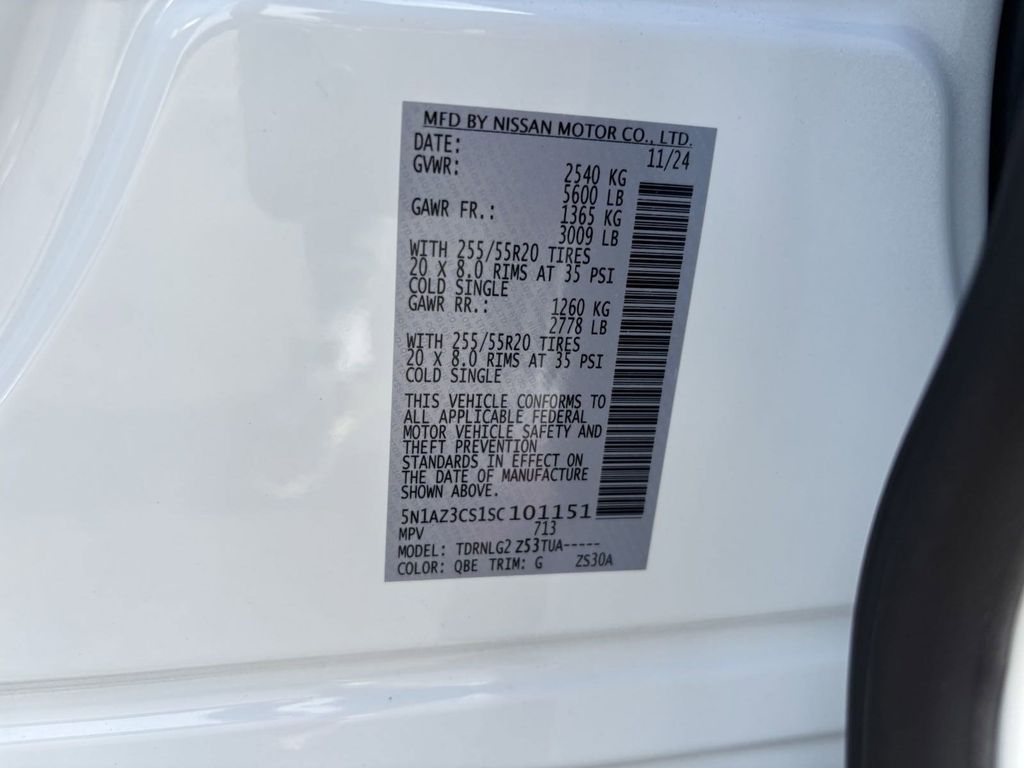 2025 Nissan Murano SL photo 22