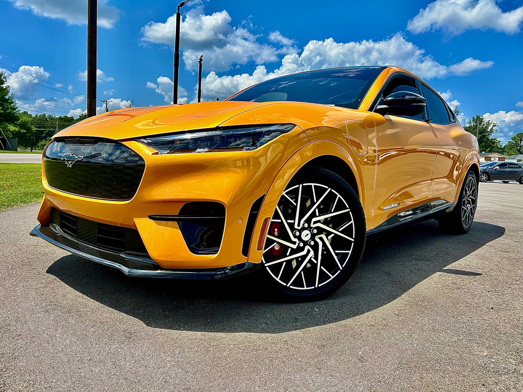 Used 2021 Ford Mustang Mach-E GT AWD with VIN 3FMTK4SX4MMD99499 for sale in Elizabethtown, KY