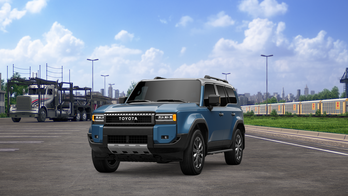 New 2025 Heritage Blue / Grayscape [extra_cost_color] Toyota Land Cruiser image 1