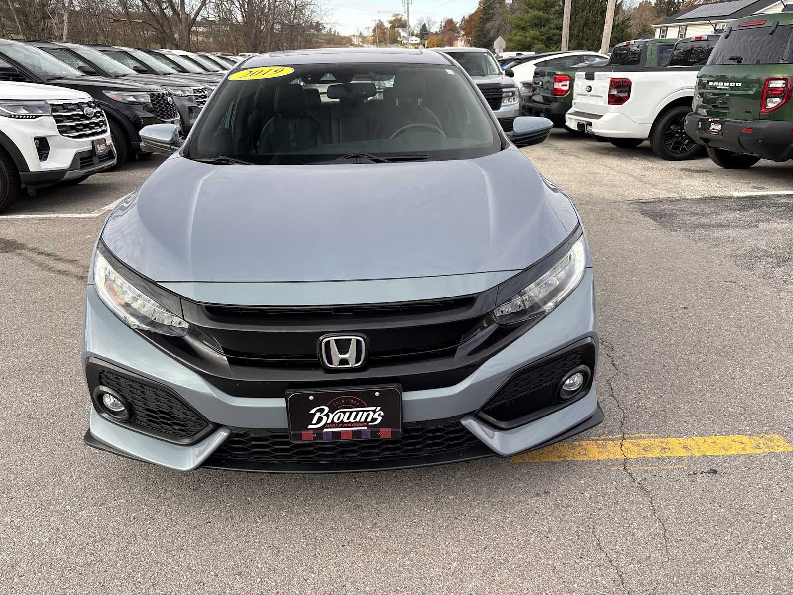 Used 2019 Honda Civic Hatchback Sport Touring with VIN SHHFK7H93KU221644 for sale in West Branch, IA