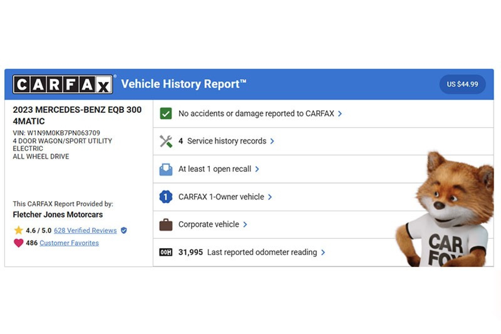 Used 2023 Mercedes-Benz EQB Base with VIN W1N9M0KB7PN063709 for sale in Costa Mesa, CA