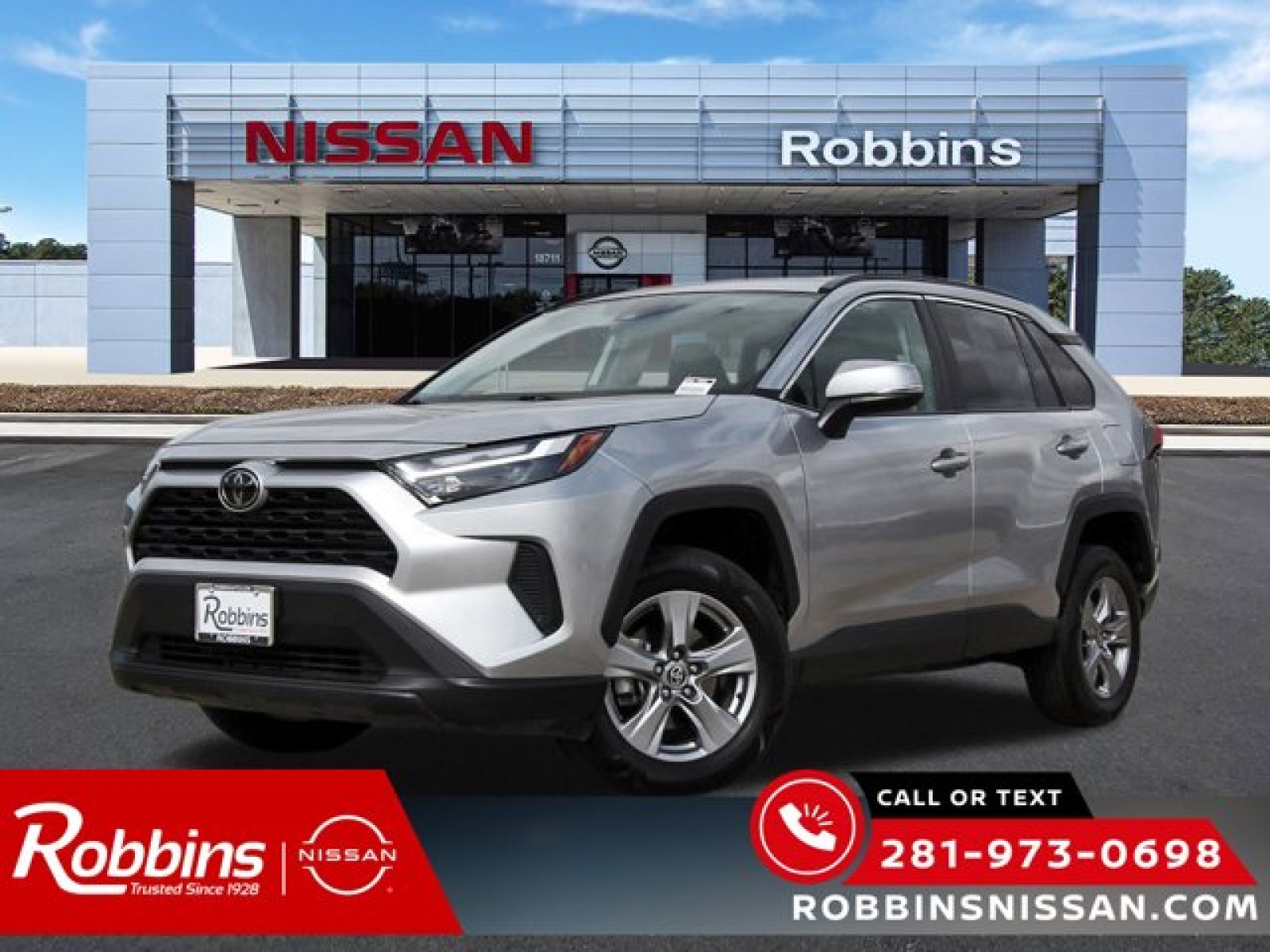 2024 Toyota RAV4 XLE Silver at TX Auto Group