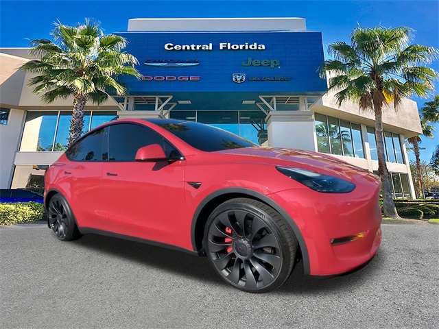 Used 2022 Tesla Model Y Performance with VIN 7SAYGDEF6NF562905 for sale in Orlando, FL