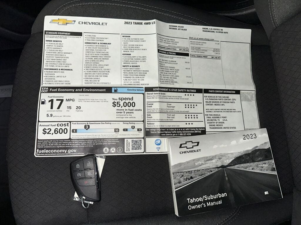 2023 Chevrolet Tahoe LS photo 2